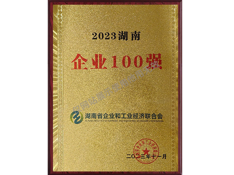 2023湖南企業100強