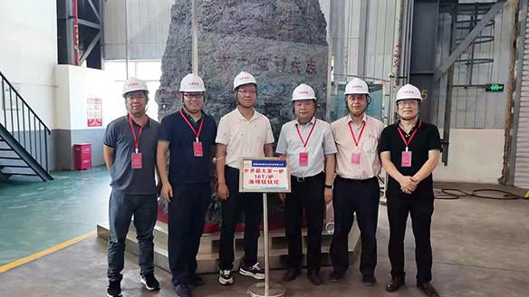 中國有色金屬工業協會副會長段德炳到新疆湘晟考察調研